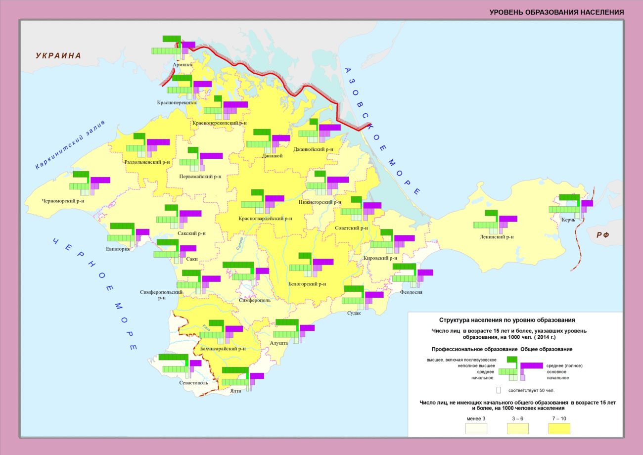 Население крыма карта